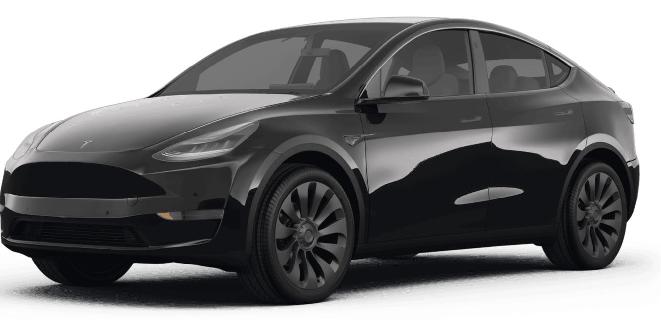 TESLA MODEL Y 2022 7SAYGDEF7NF325386 image